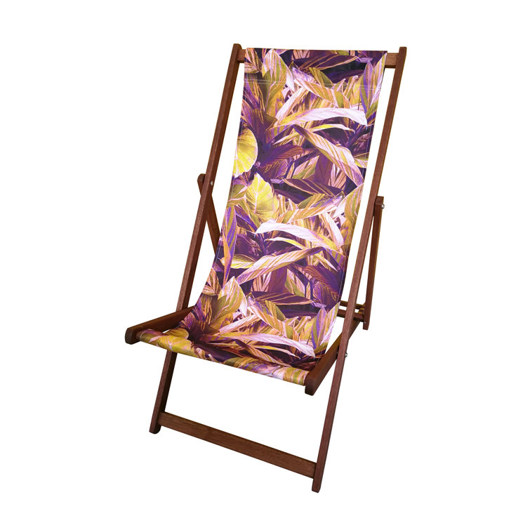 Bay Isle Home Creamer Reclining/Folding Deck Chair Wayfair.co.uk